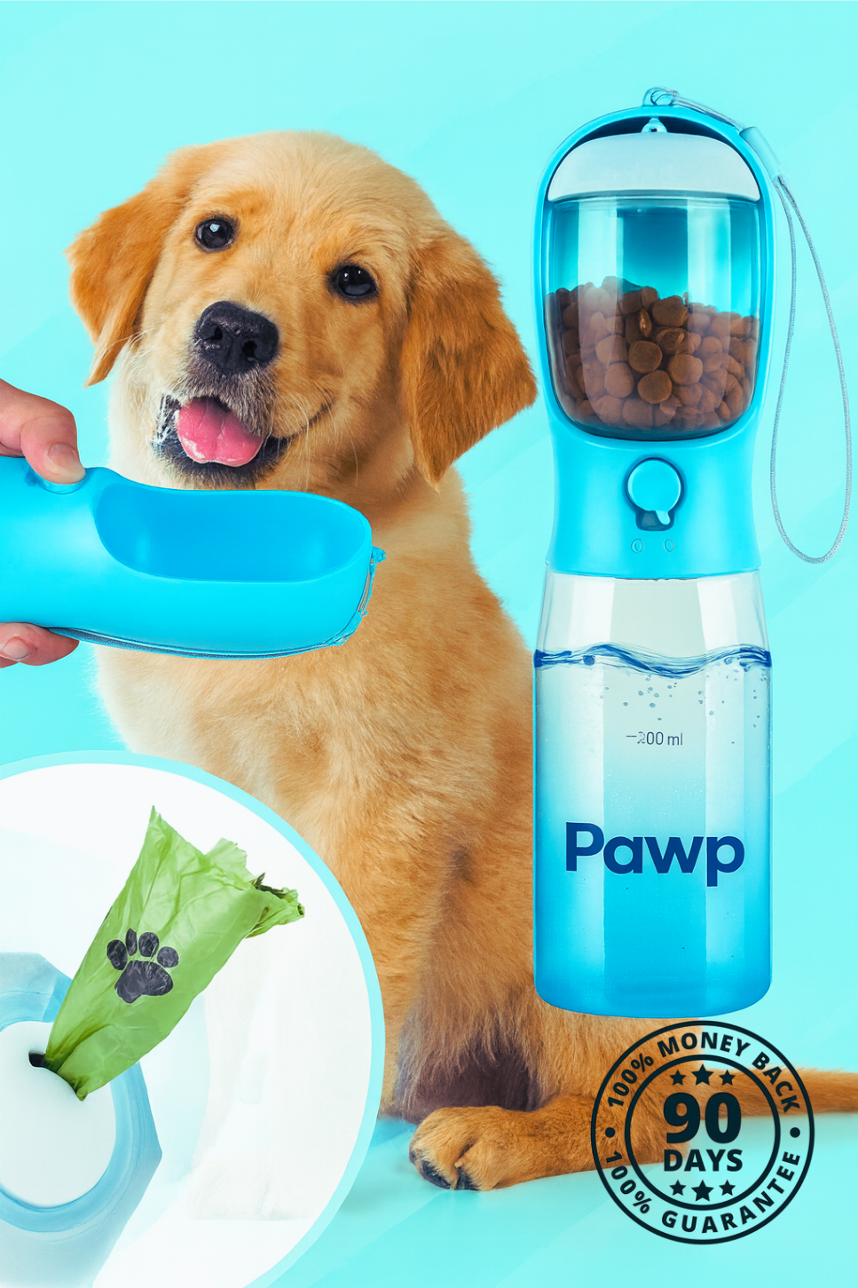 Pawp™ 3 in 1 Pet Bottle